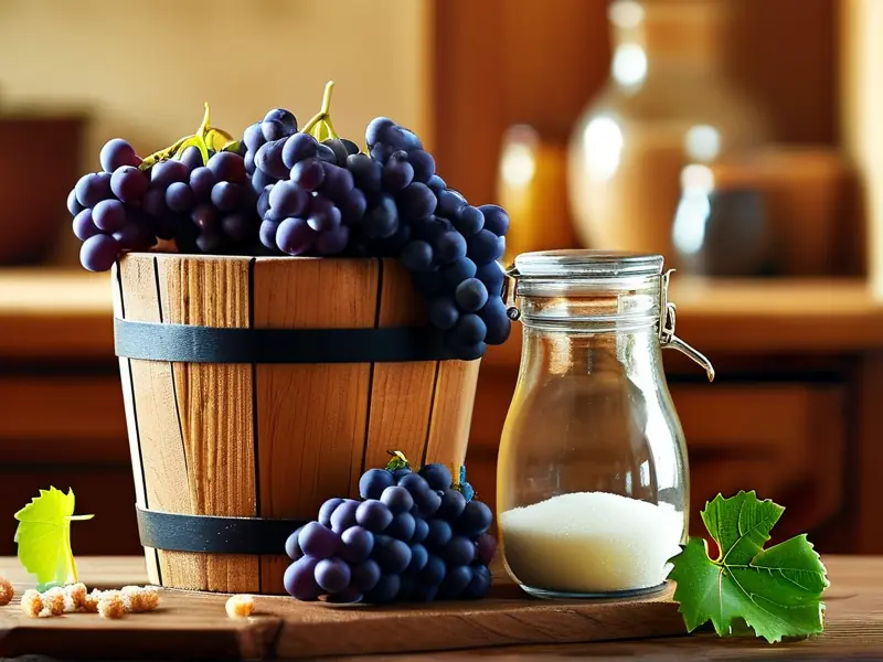家庭自制葡萄酒原料准备