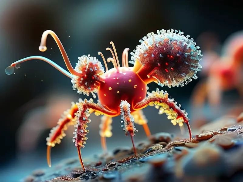 酿酒酵母菌与酒曲微生物显微照片