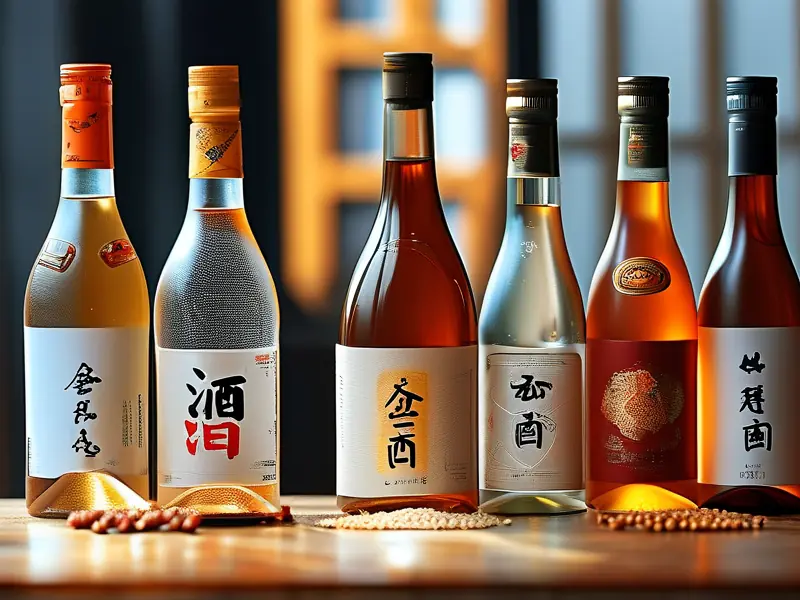 粮食酒和勾兑酒对比图