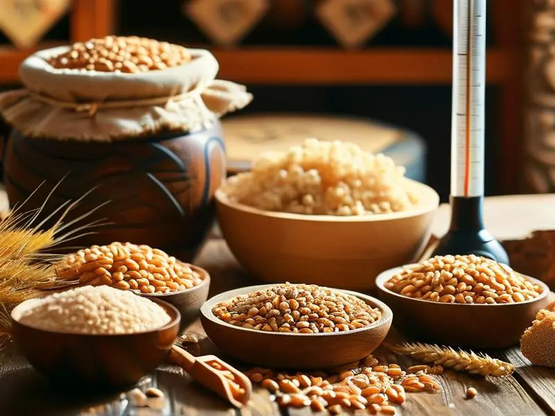 传统手工酒曲制作过程实拍图