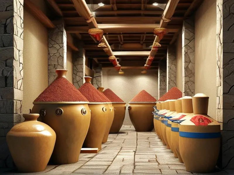 坤沙酿酒工艺现场实拍图