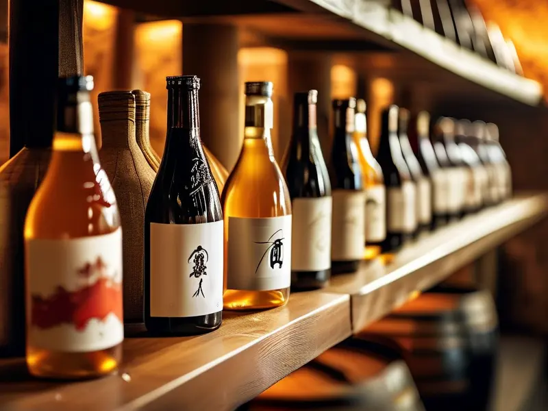 不同年份粮食酒陈放效果对比图