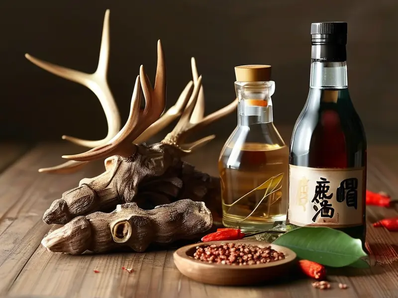 鹿茸泡酒的制作过程