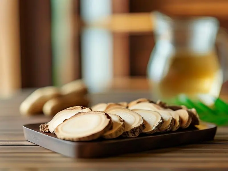 鹿茸人参泡酒原料展示