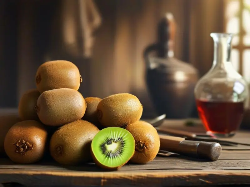猕猴桃酿酒原料和工具准备