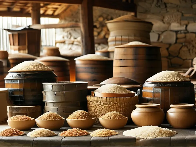 米酒酿造工艺流程步骤图解