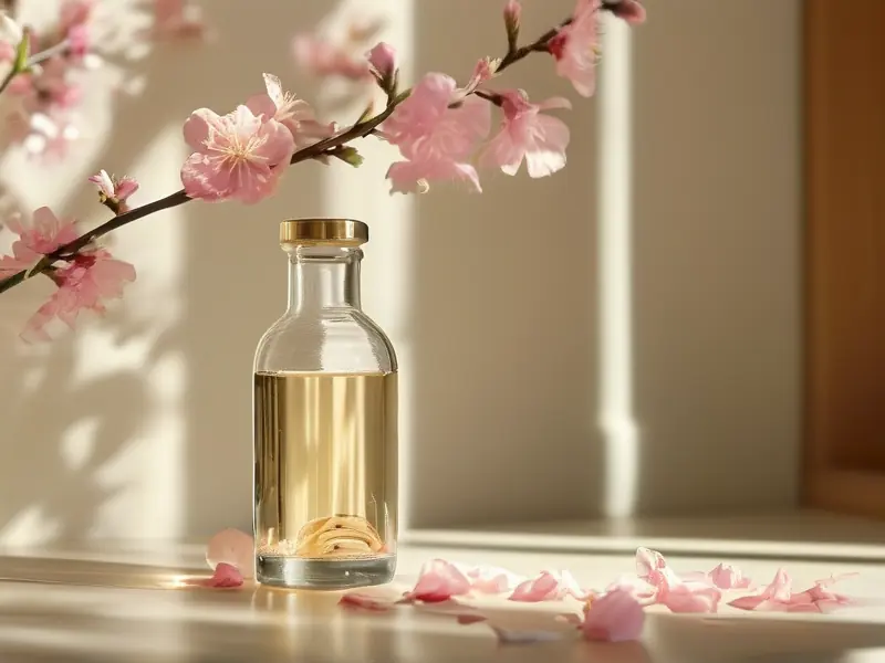 自制桃花酒原料准备过程