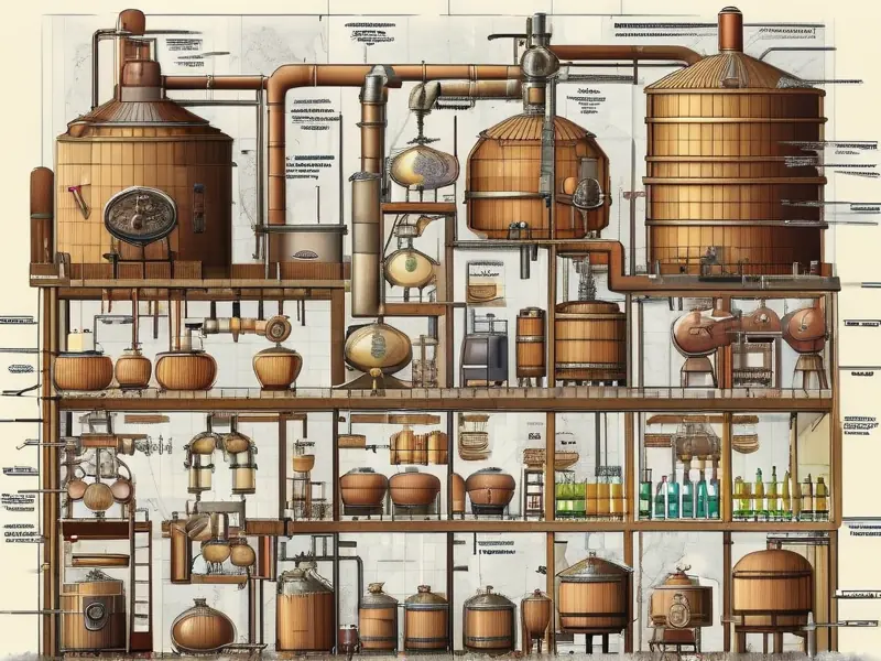酿酒步骤图详解:从原料处理到成品酒的全过程