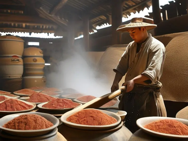 坤沙工艺下沙工序实拍