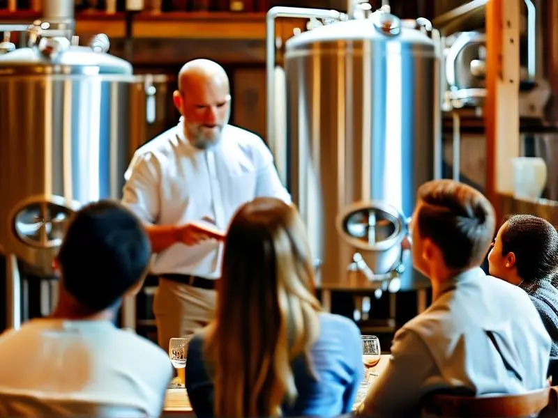 酿酒师培训中心学员学习酿酒技术