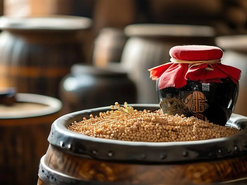 传统捻子酒泡制过程