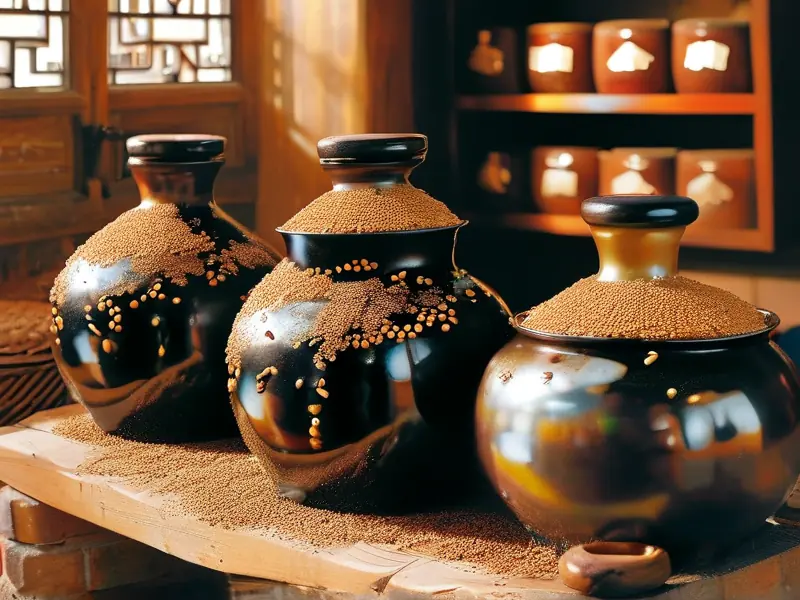 女贞子酒蒸炮制过程实拍图