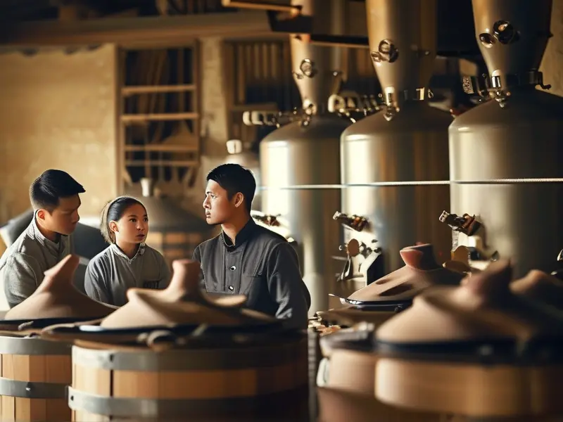 白酒技术培训现场教学实景