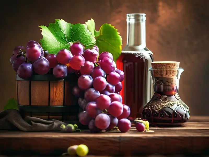 家庭自制葡萄果酒的制作过程