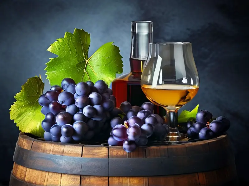 葡萄酿白酒的制作过程展示