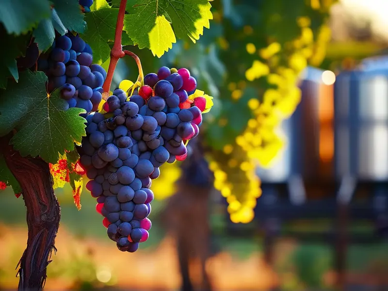 葡萄采摘与葡萄酒的酿酒工艺
