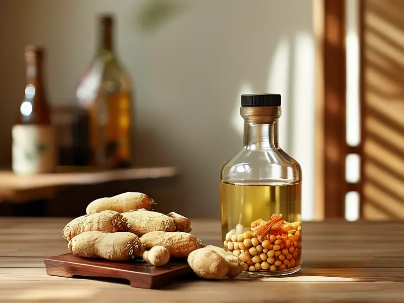 人参泡酒材料准备