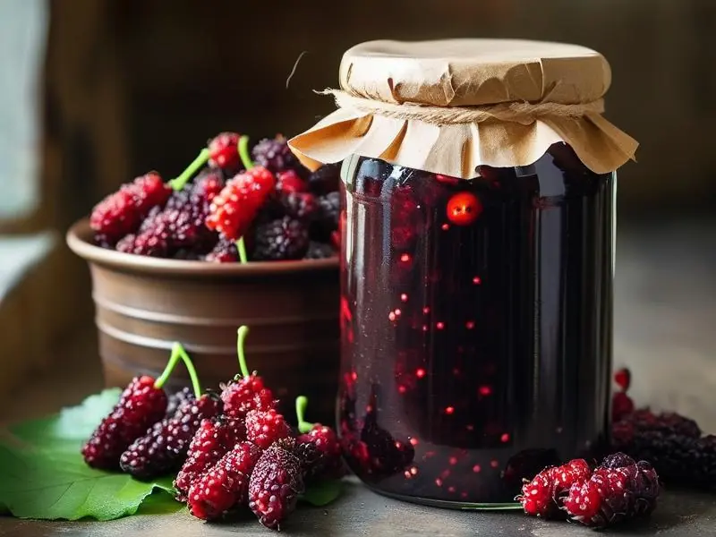 家庭自酿桑葚酒的制作过程