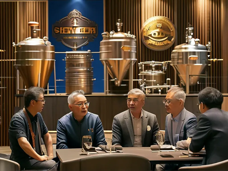 上海市酿酒专业协会会议现场