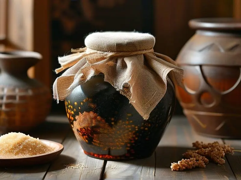 甚子酒发酵过程