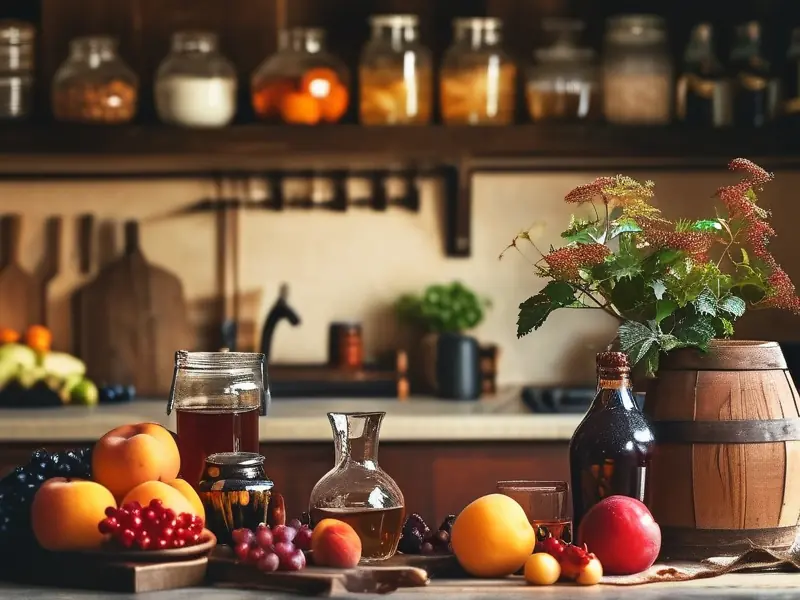 水果酒制作过程演示