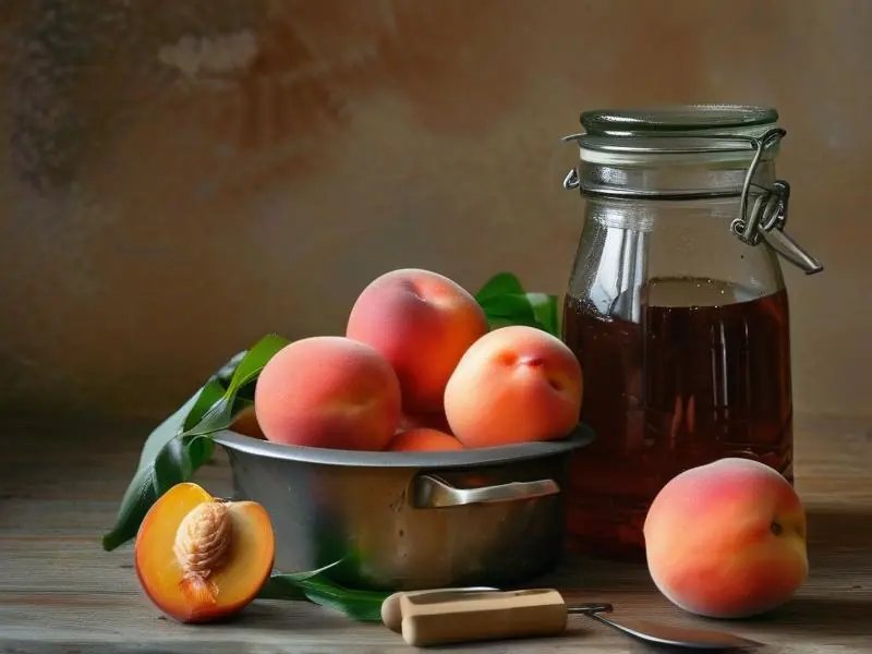 桃子酒制作过程展示