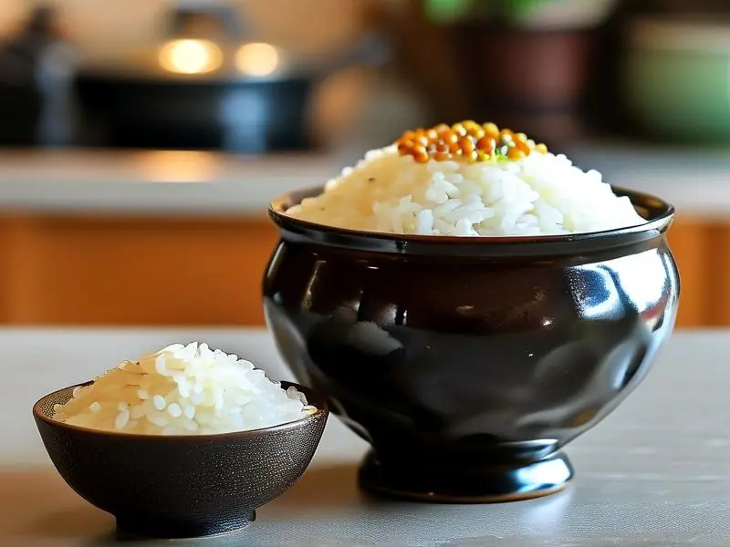 家庭自制甜米酒原料展示