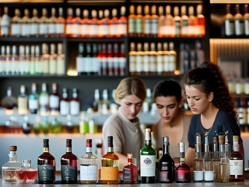 调酒师技术培训学校实操课堂现场