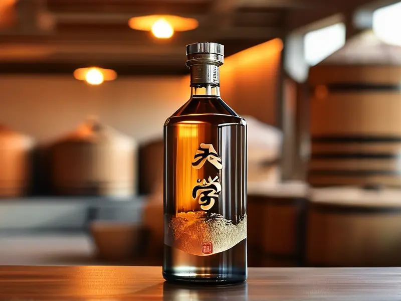 文登学原酿52度浓香型白酒产品实拍图