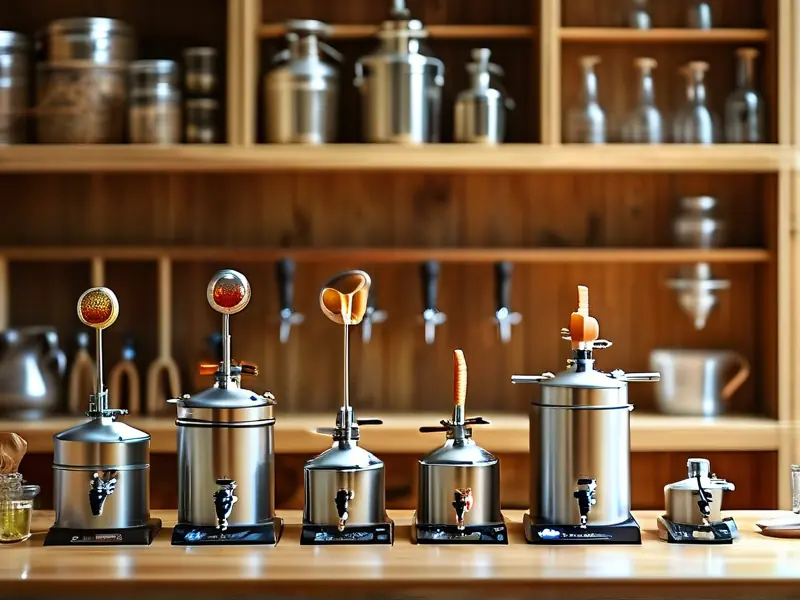 家庭小型酿酒设备摆放示意图