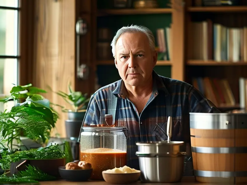 在家酿酒实际操作场景展示