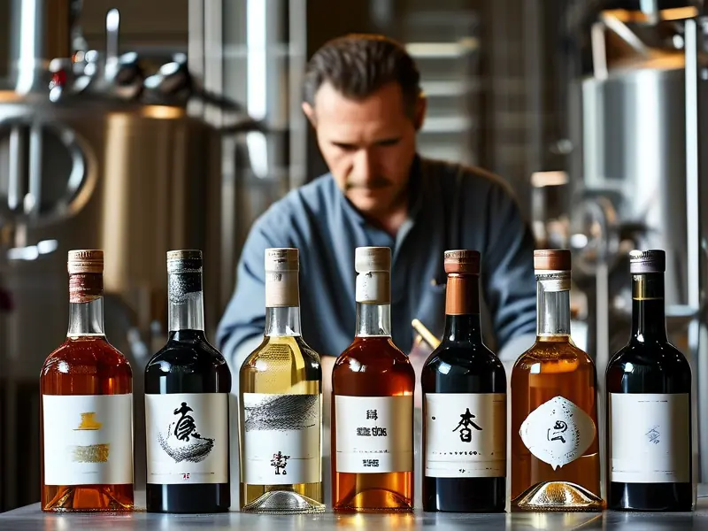 酿酒师勾兑白酒的专业过程