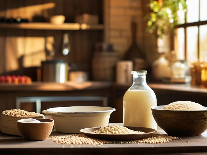 家庭自制甜酒曲制作过程实拍