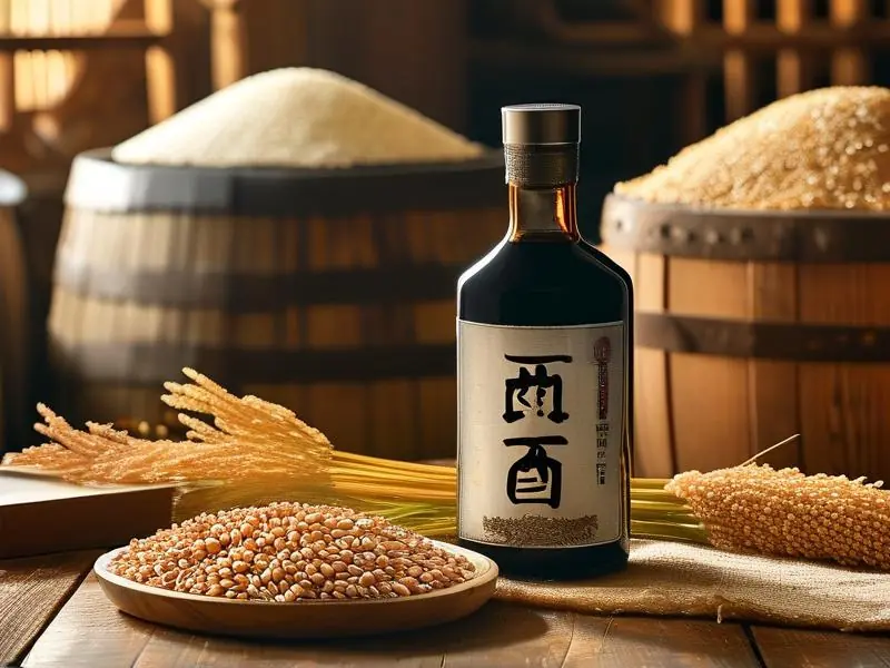 纯粮酿造的白酒和酿酒原料