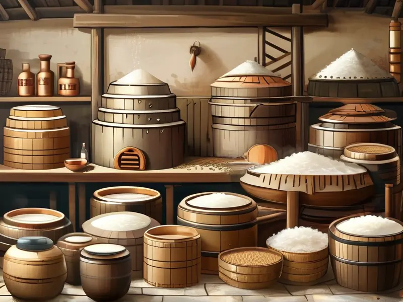 米酒制作过程视频截图