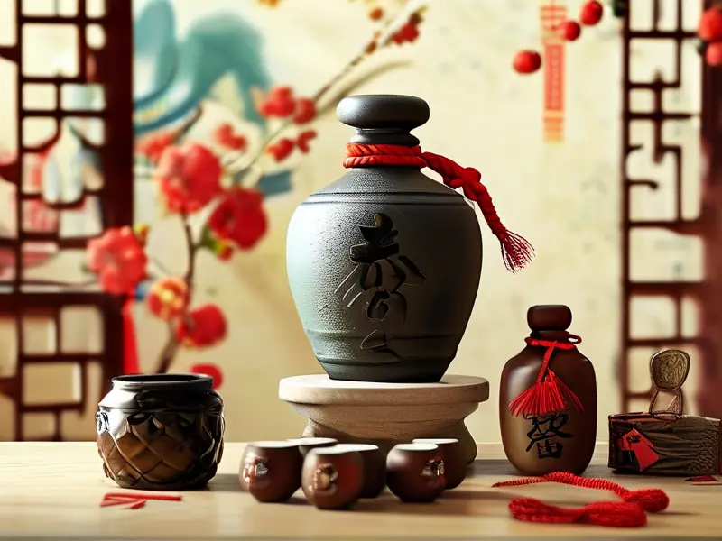 周岁封酒仪式现场