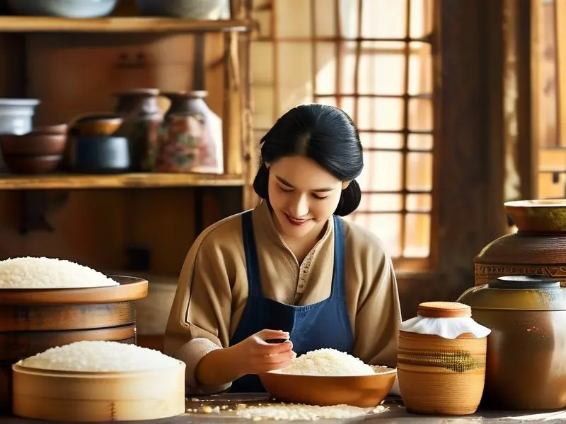 家庭自制米酒过程实拍