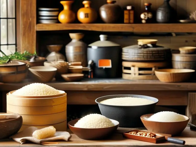 家庭自制黄酒制作过程演示