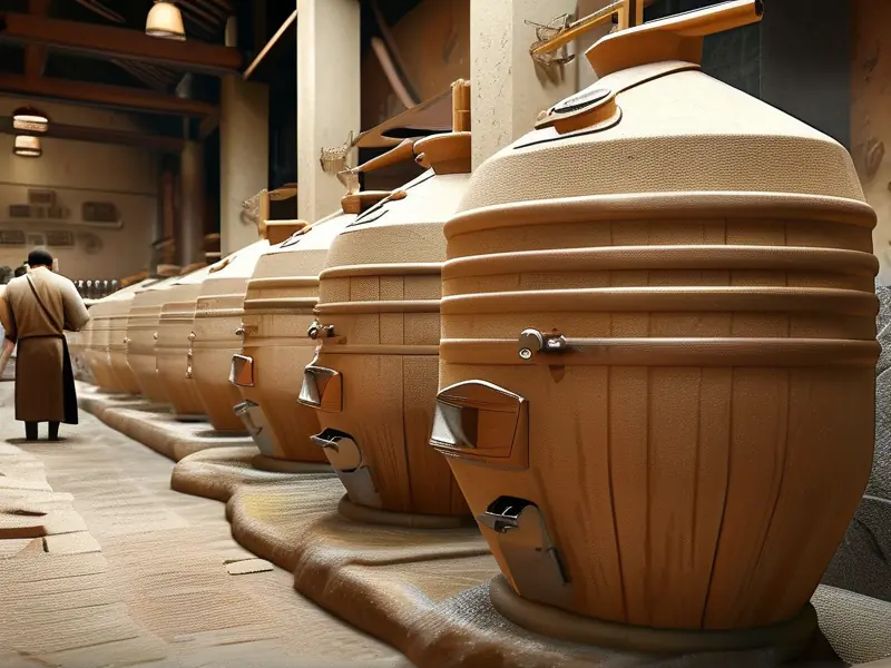 白酒加工工艺流程示意图