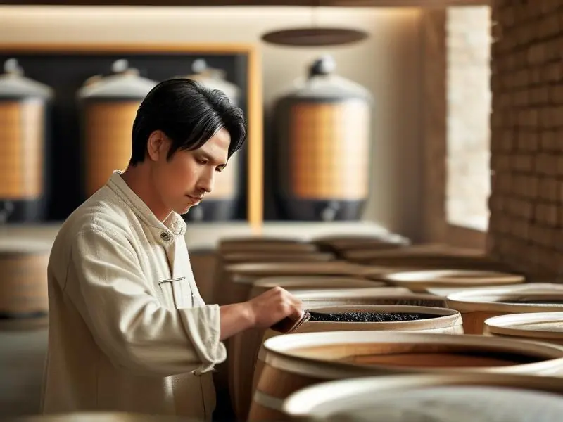 白酒香型工艺生产现场实拍图