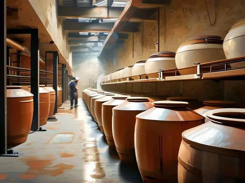 白酒传统酿造工艺现场实拍