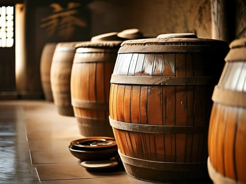 传统白酒酿造工艺实景展示