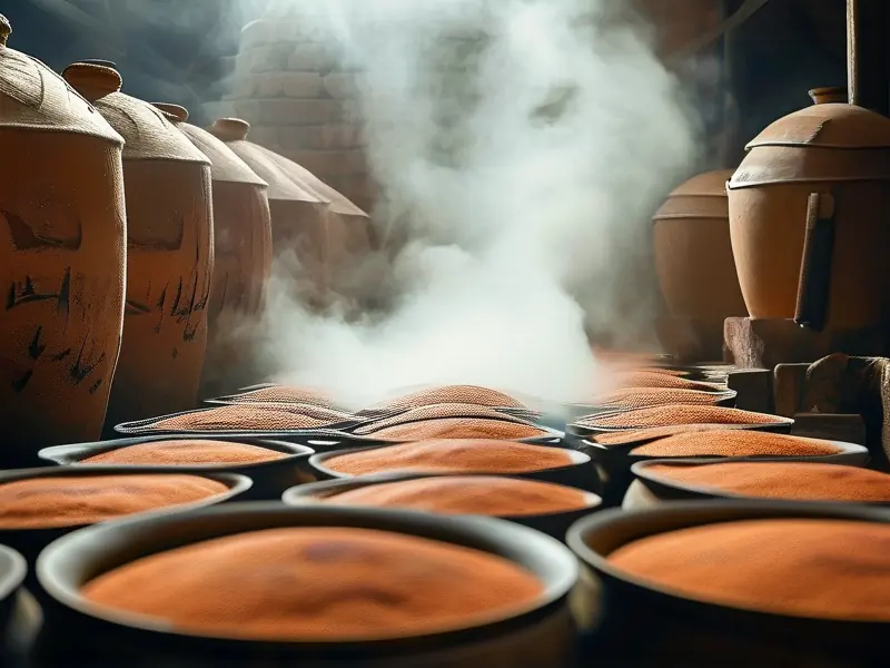 大曲酱香酒传统酿造工艺现场实拍