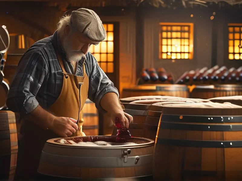 冬酿酒发酵过程检查