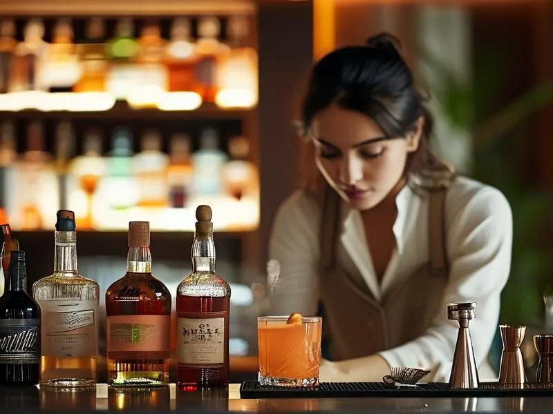 贵阳调酒师培训现场教学