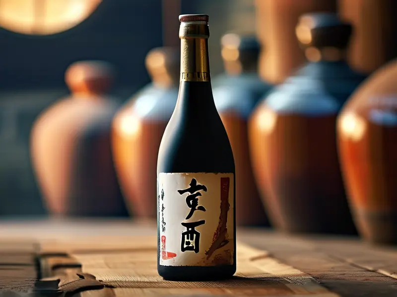 贵州酿酒人集团八一特酿酒瓶展示