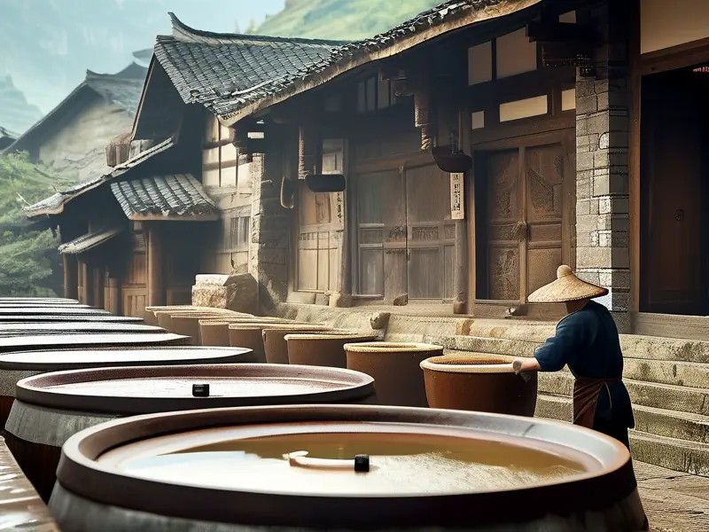 贵州古法酿酒集团实地考察照片