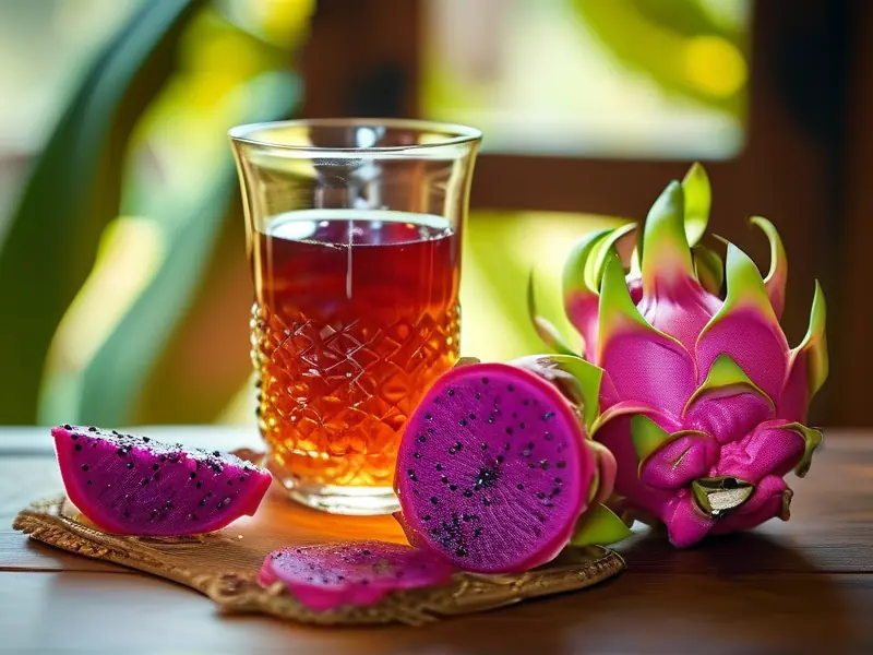 自制火龙果酒的制作过程展示