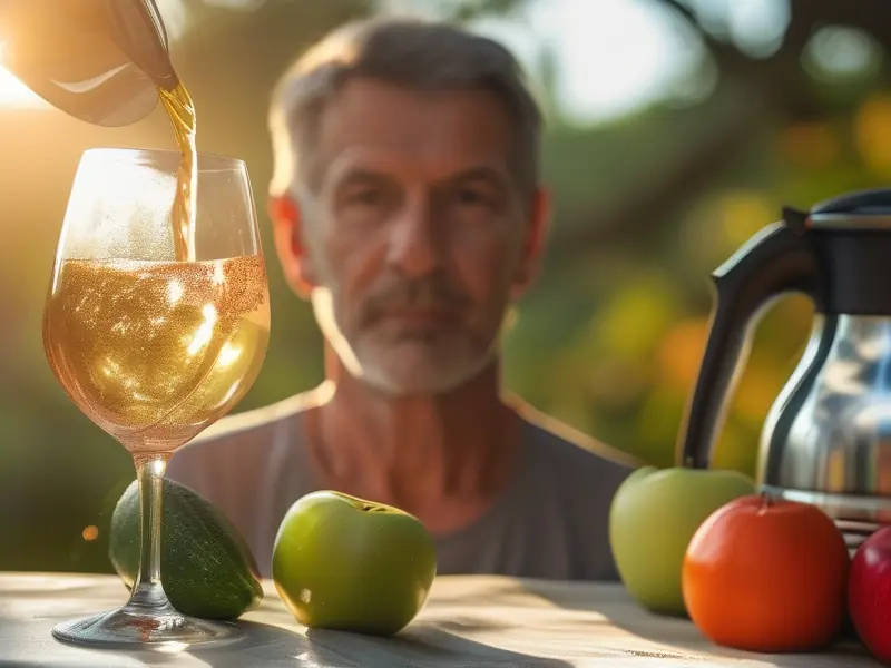 成功戒酒人士示范倒扣酒杯的健康生活方式