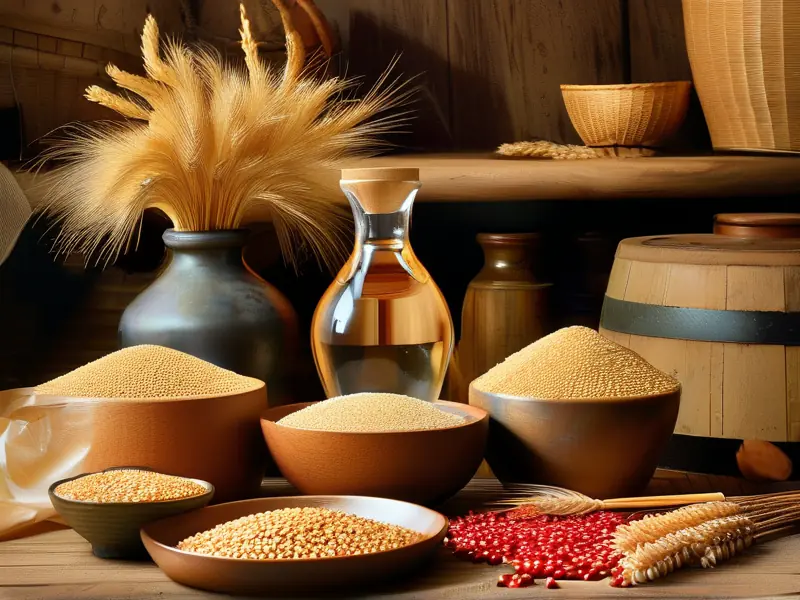 酱香型白酒主要原料展示